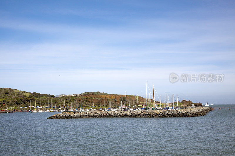 Marina, Hills和Jetty